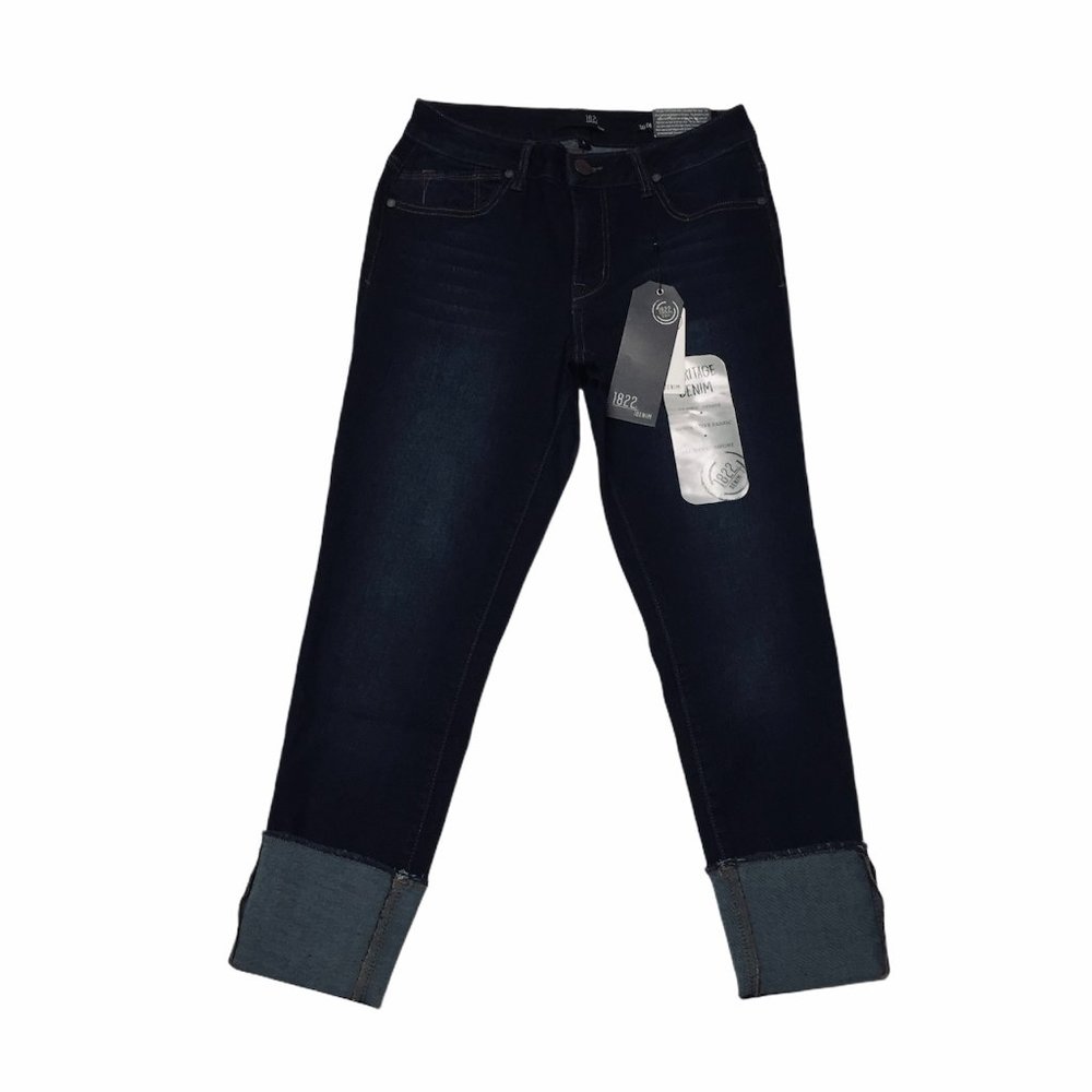 1822 Denim | Crop Skinny Jeans